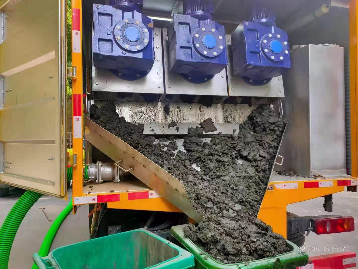 韶山化粪池清掏城市维护站-泥浆净化干湿分离处理